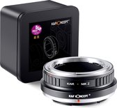 K&F Concept - Adapter voor Mirrorless Camera's - Verbeterde Compatibiliteit en Autofocus - Duurzaam Ontwerp - Eenvoudig te Installeren - Lichtgewicht en Compact - Fotografie Accessoire