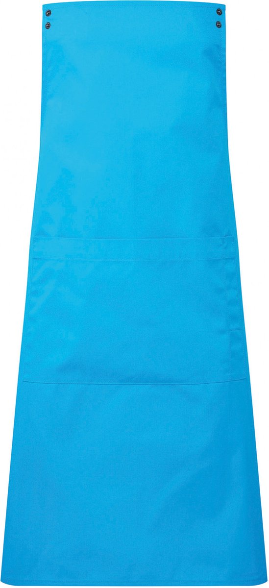 Schort/Tuniek/Werkblouse Unisex One Size Premier Turquoise 65% , 35% Katoen