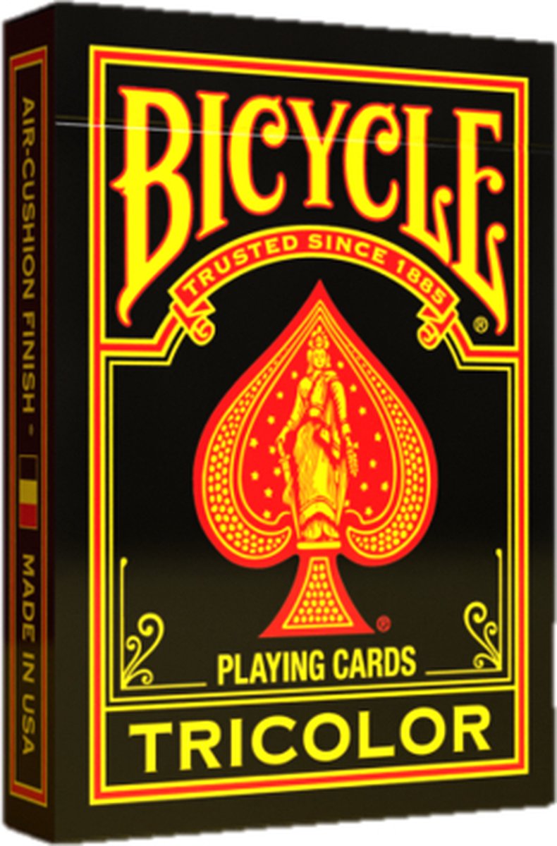 Bicycle Belgium Tricolor Premium Speelkaarten België Cartamundi Poker Collectible