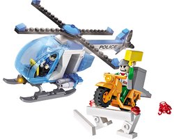 Politiehelikopter Cogo bouwset 4149