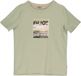 Moodstreet M402-6422 T-shirt Garçons - Vert Misty - Taille 110-116
