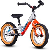 CUBE Cubie 120 Loopfiets - Kinderfiets - Loopfiets voor kinderen - Zilveren fiets voor kinderen - Lage standover - 12 inch