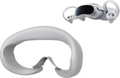 DrPhone SBM1 – Masque de protection en Siliconen adapté aux lunettes Pico 4 VR – Facile à nettoyer – Wit