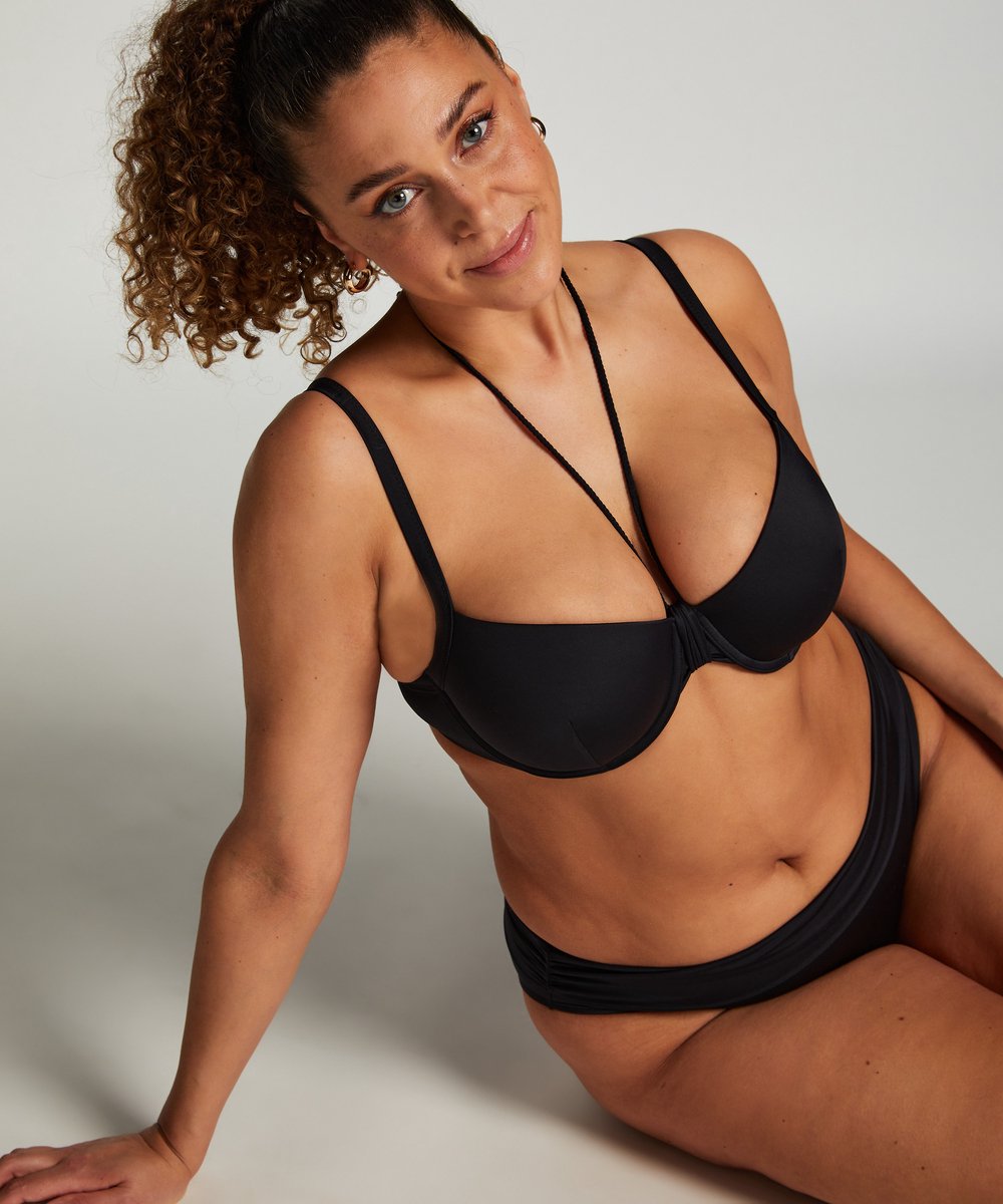 Hunkemöller Dames Badmode Bikinibroekje Luxe - Zwart — afbeelding 8