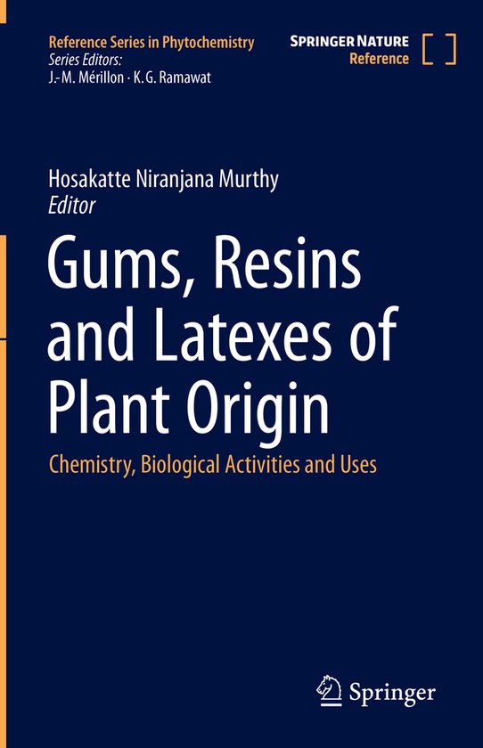 Foto: Reference series in phytochemistry gums resins and latexes of plant origin