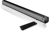 Soundbar pour la télévision avec caisson de basses intégré, - Soundbar TV - Barres de son pour TV - Table Combi avec Tous les Télévisions - Son Surround - 110DB - Zwart