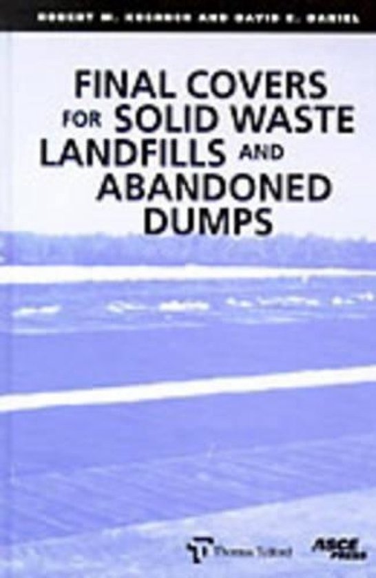 Final Covers for Solid Waste Landfills and Abandoned Dumps - cover