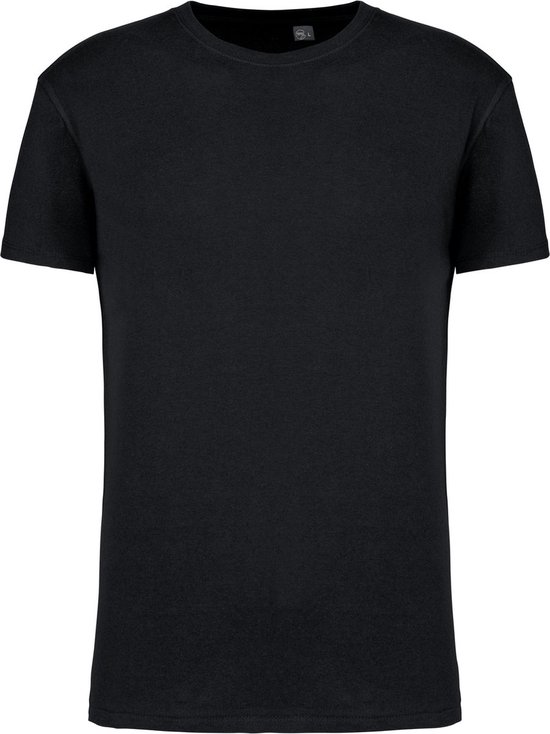 Biologisch Premium unisex T-shirt ronde hals 'BIO190' Kariban Zwart - XL