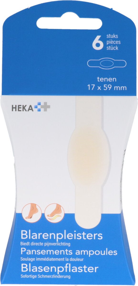 Goedkoopste Heka Blarenpleister Tenen 6 stuks