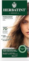 Herbatint 7D Goud Blond - Haarverf - Permanente vegan haarkleuring - 8 plantenextracten - 150 ml
