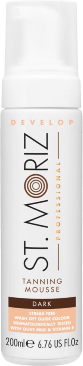 St Moriz Zelfbruiningsmousse Dark - 2 x 200 ml - Voordeelverpakking