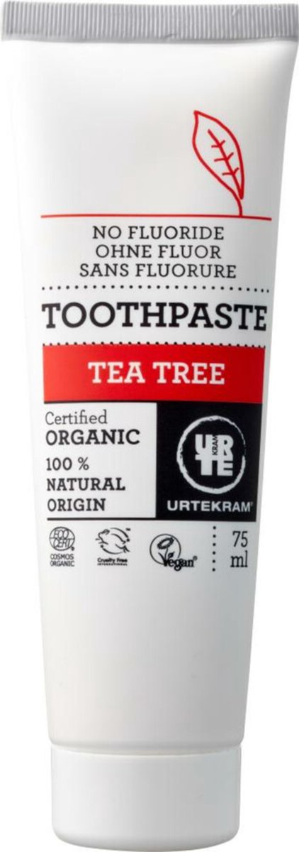 Goedkoopste Urtekram Tandpasta Tea Tree 75 ml