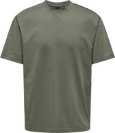 ONLY & SONS ONSFRED LIFE RLX SS TEE NOOS Heren T-shirt - Maat M
