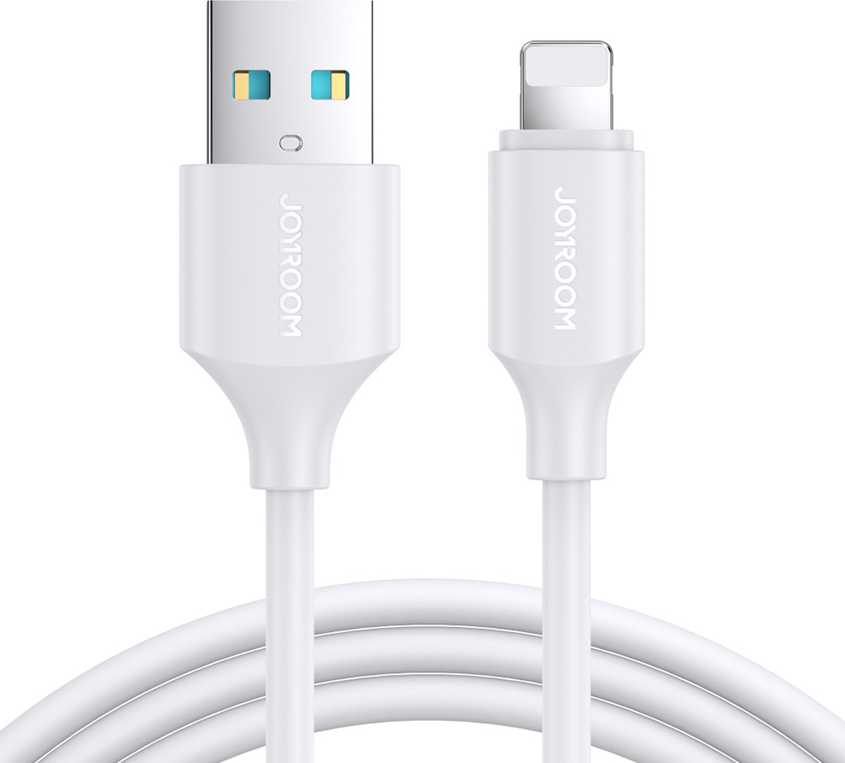 Joyroom 2.4A Lightning datakabel 2m - met snellaadfunctie - Wit