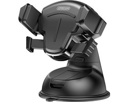 Dashboard telefoonhouder auto - Voorruit telefoonhouder auto - Verstelbare autohouder 360° draaibaar - Voor 4,7–7 inch smartphones - Joyroom - Zwart