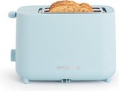 CREATE- Broodrooster van 750 W, Met beveiligingssysteem, Zes vermogensniveaus, Pastel blauw- TOAST STUDIO