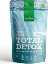 Purasana Total Detox Poeder Mix 2.0 250 gr