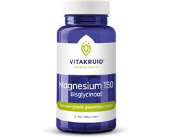 Vitakruid Magnesium 150 Bisglycinaat - 90 tabletten