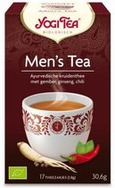 Pack Yogi Tea hommes - 6 paquets de 17 sachets de thé