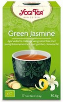 6x Yogi tea Green Jasmine Biologisch 17 stuks