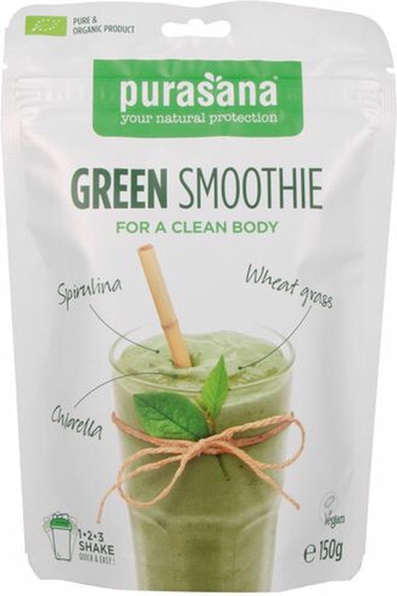 Goedkoopste Purasana Energy Smoothie Bio 150 gr