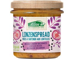 Allos Linzenspread beluga balsamico 140 gram