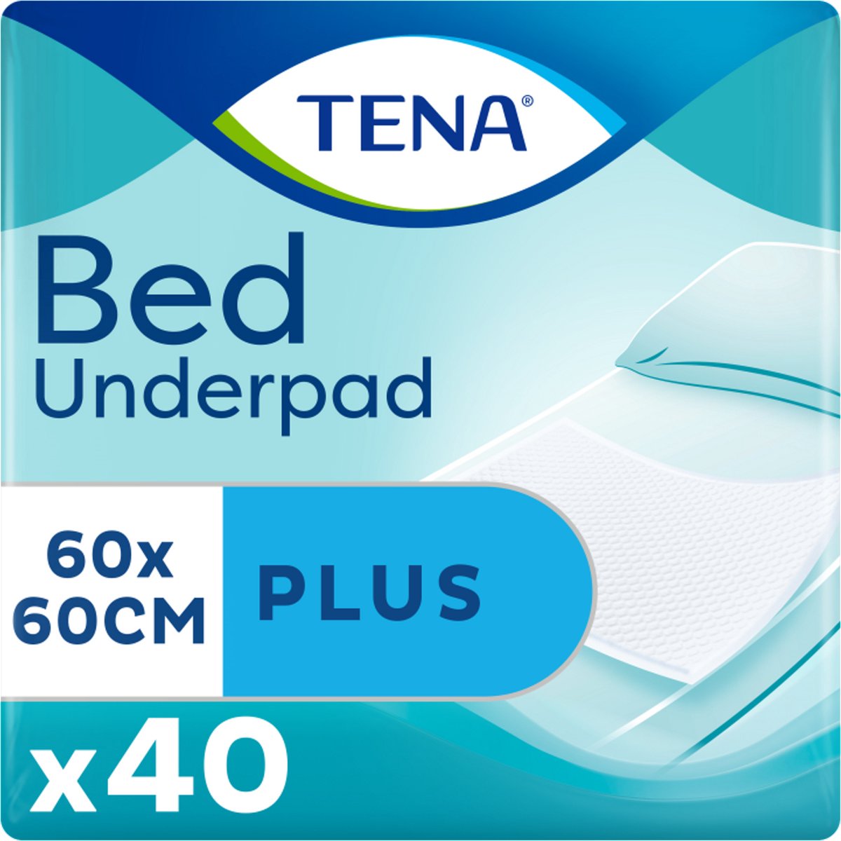 Bol.com Tena Bed Plus - 40 stuks - Incontinentiebeschermer aanbieding