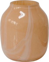 Home Delight - Vase 'Sid' (Oranje, Ø10cm)
