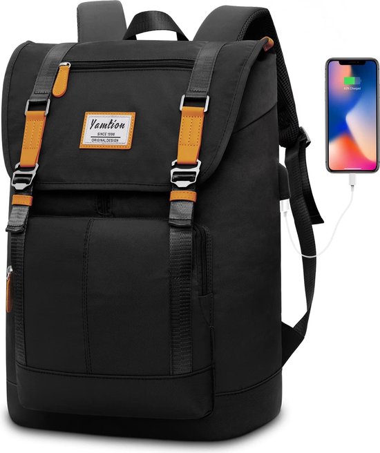 LOVEVOOK rugzak voor dames, laptoprugzak met laptopvak, schoolrugzak voor tieners, waterdicht, reisrugzak, zakenrugzak, werktas, dagrugzak, voor reizen, universiteit, school, 15.6, Casual