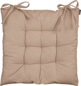 Coussin de chaise Paddy In The Mood Collection - L46 x W46 cm - Katoen - Beige