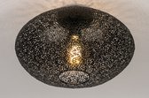 Lumidora Plafondlamp 73941 - Plafonniere - HUDSON - E27 - Zwart - Metaal - ⌀ 40 cm