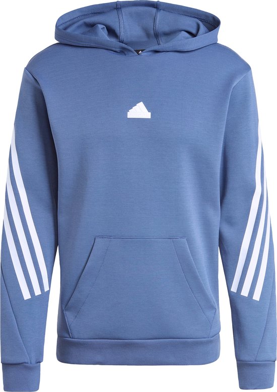 Adidas Sportswear Future Icons 3-Stripes Hoodie - Heren - Blauw