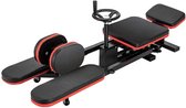 AllGoods® - Beenspreider - Verstelbaar - Split Machine - Split Trainer - Rood/Zwart - Max Capaciteit 100kg