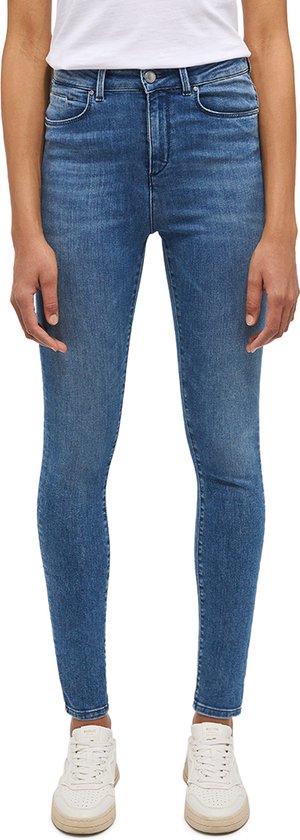 Mustang Dames Jeans Broeken GEORGIA skinny Fit Blauw 25W / 30L Volwassenen