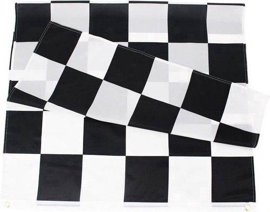 Formule 1 finish vlag cocktail prikker
