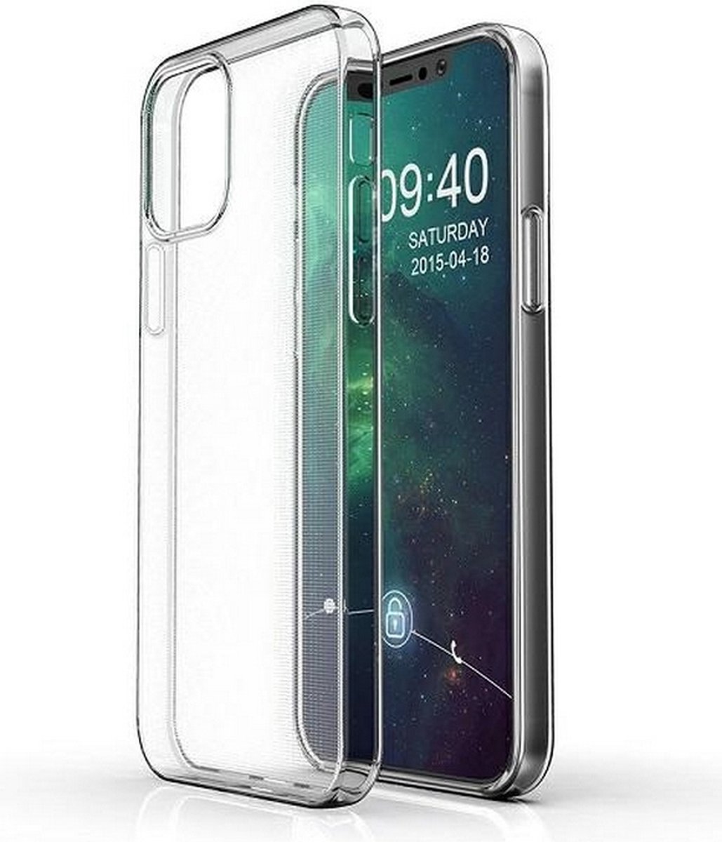 Beline Soft TPU Cover - Geschikt voor Apple iPhone 15 Plus (6.7") - Transparant
