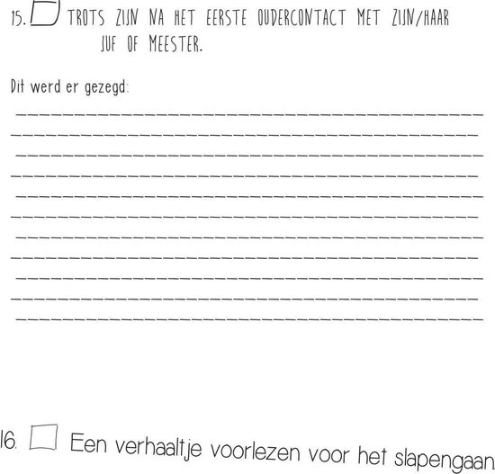 Bucketlist - Het Bucketlist Boek voor ouders