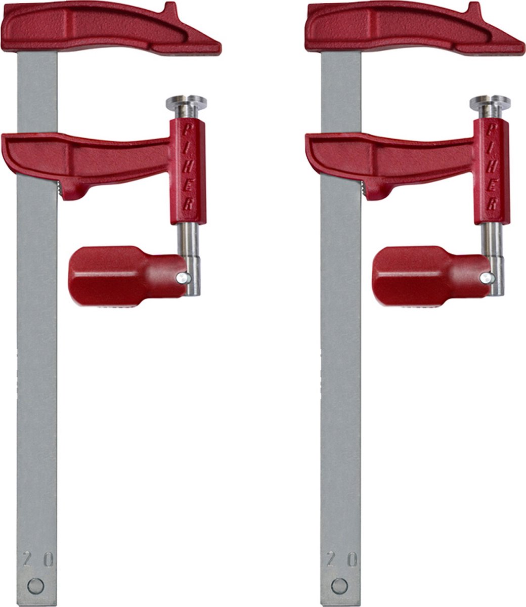 PIHER Lijmklemmen Set - Gietijzeren Klem MAXIPRESS-M - Snelspanklem - 15 cm - 1 Stuk