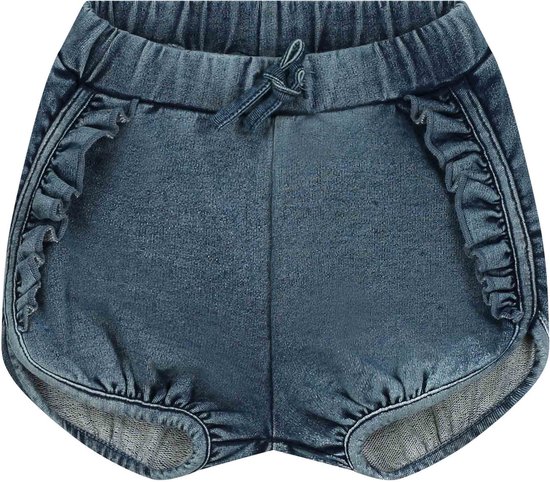 Prénatal peuter short - Meisjes - Mid Blue Denim - Maat 80