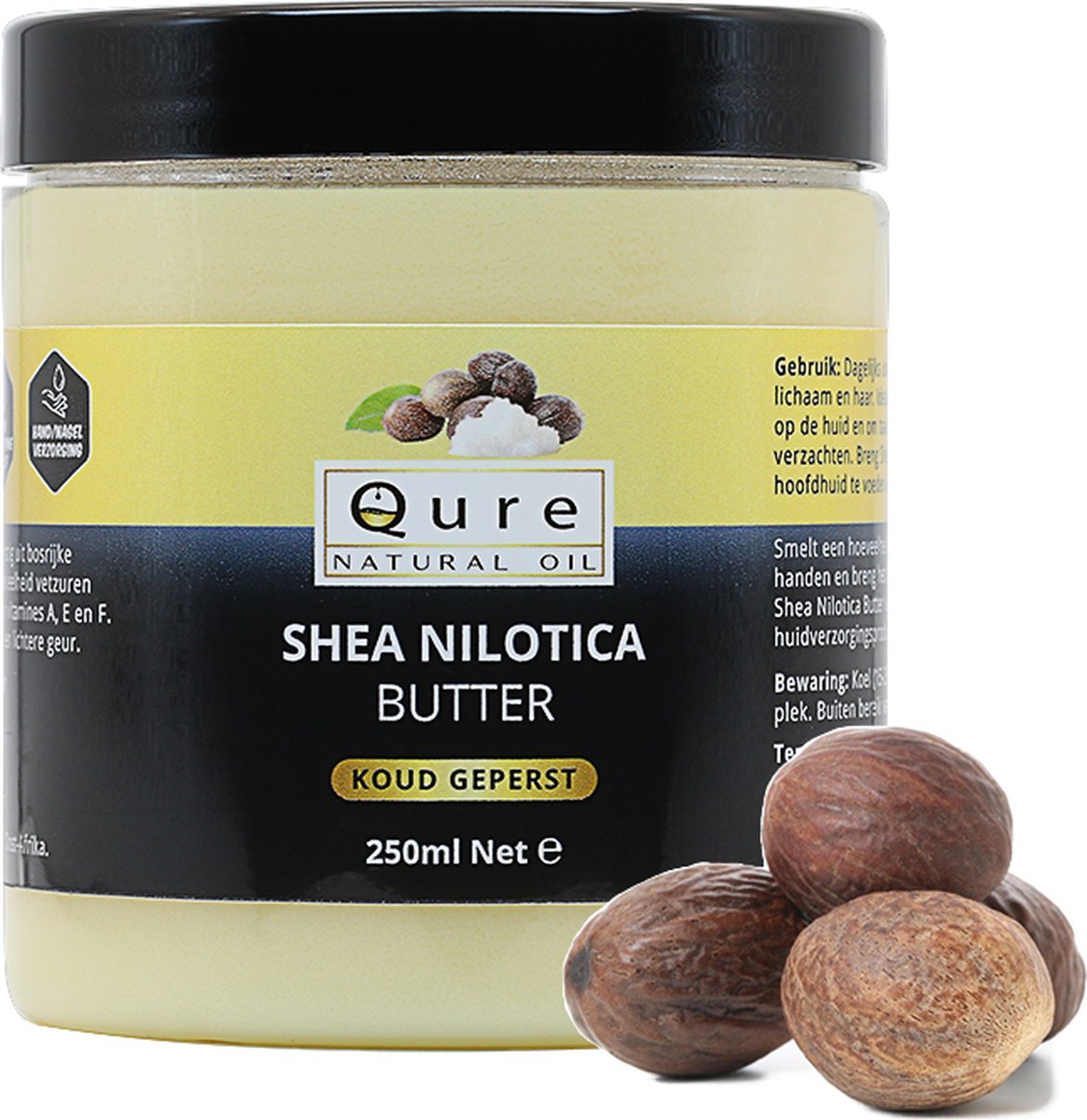 Goedkoopste Shea Butter Nilotica 250ml | 100 Puur & Onbewerkt | Natuurlijke Huidverzorging | Sheabutter ongeraffineerd uit Oost-Africa voor Huid, Haar en Lichaam | Zachter en beter smeerbaar