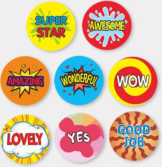 Stickers | Gele Smiley's | 40x | HOUSE OF LOLA
