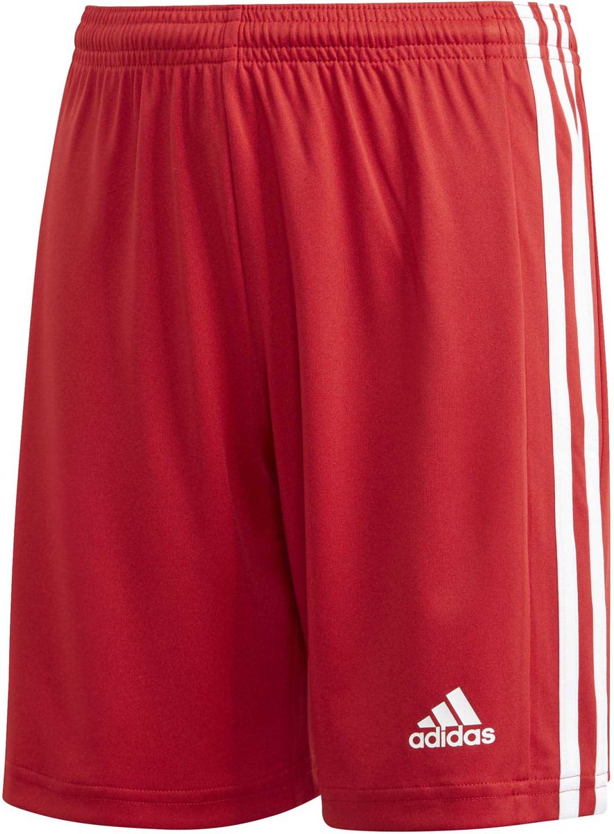 adidas - Squadra 21 Shorts Youth - Voetbalbroekje Kinderen - 128 - Rood