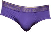 Garçon Brief Purple - MAAT XL - Heren Ondergoed - Slip voor Man - Mannen Slip