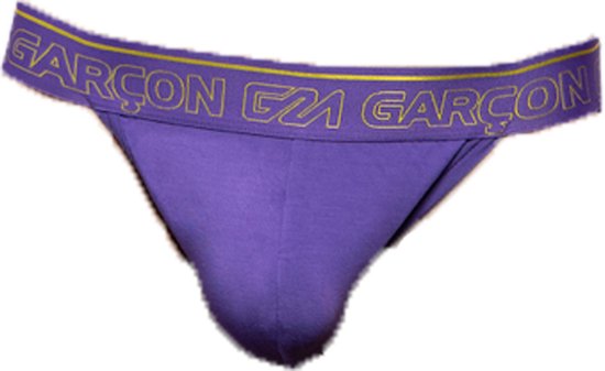 Garçon Jockstrap Purple - MAAT S - Heren Ondergoed - Jockstrap voor Man - Mannen Jock