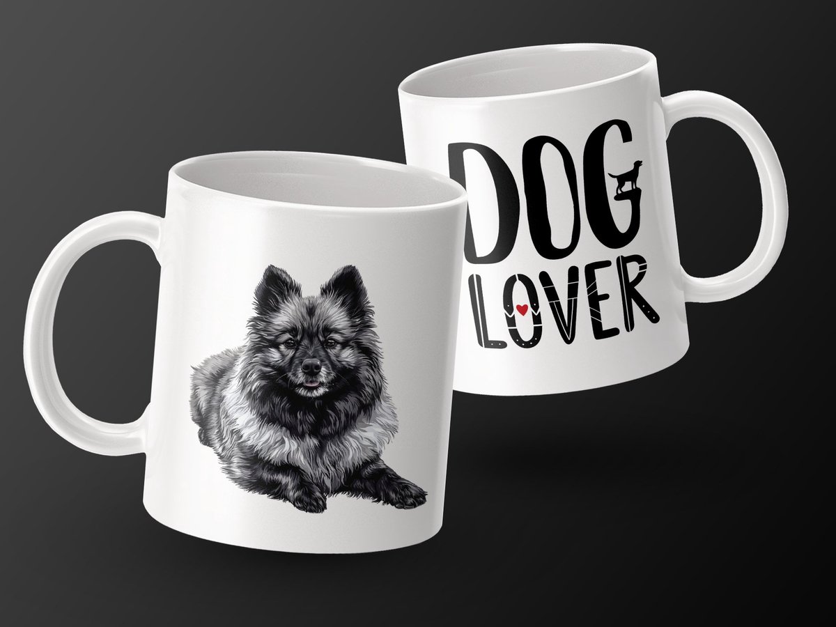Mok Keeshond dog - hond / dog lover