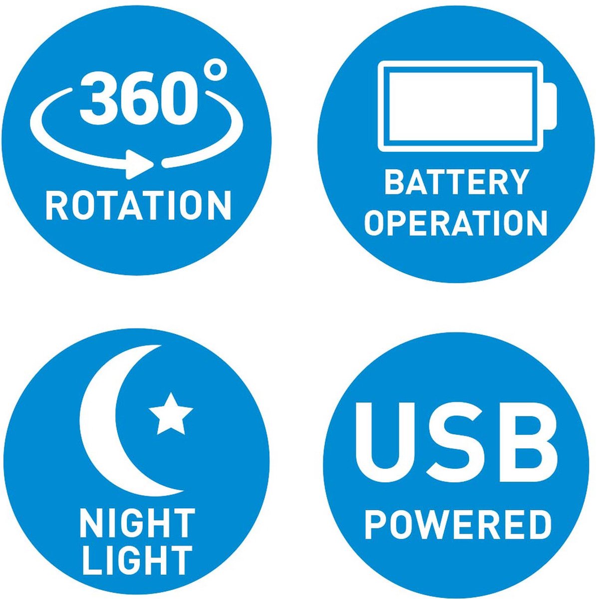 Grundig Nachtlamp sterren projector - 3 standen - 360 graden - galaxy projector sterrenhemel - roze – foto 8