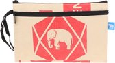 Trousse ou trousse en sacs de ciment recyclé - Ravi - éléphant