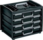Raaco Handybox met 4 dozen Opbergbox Assortimentsdozen