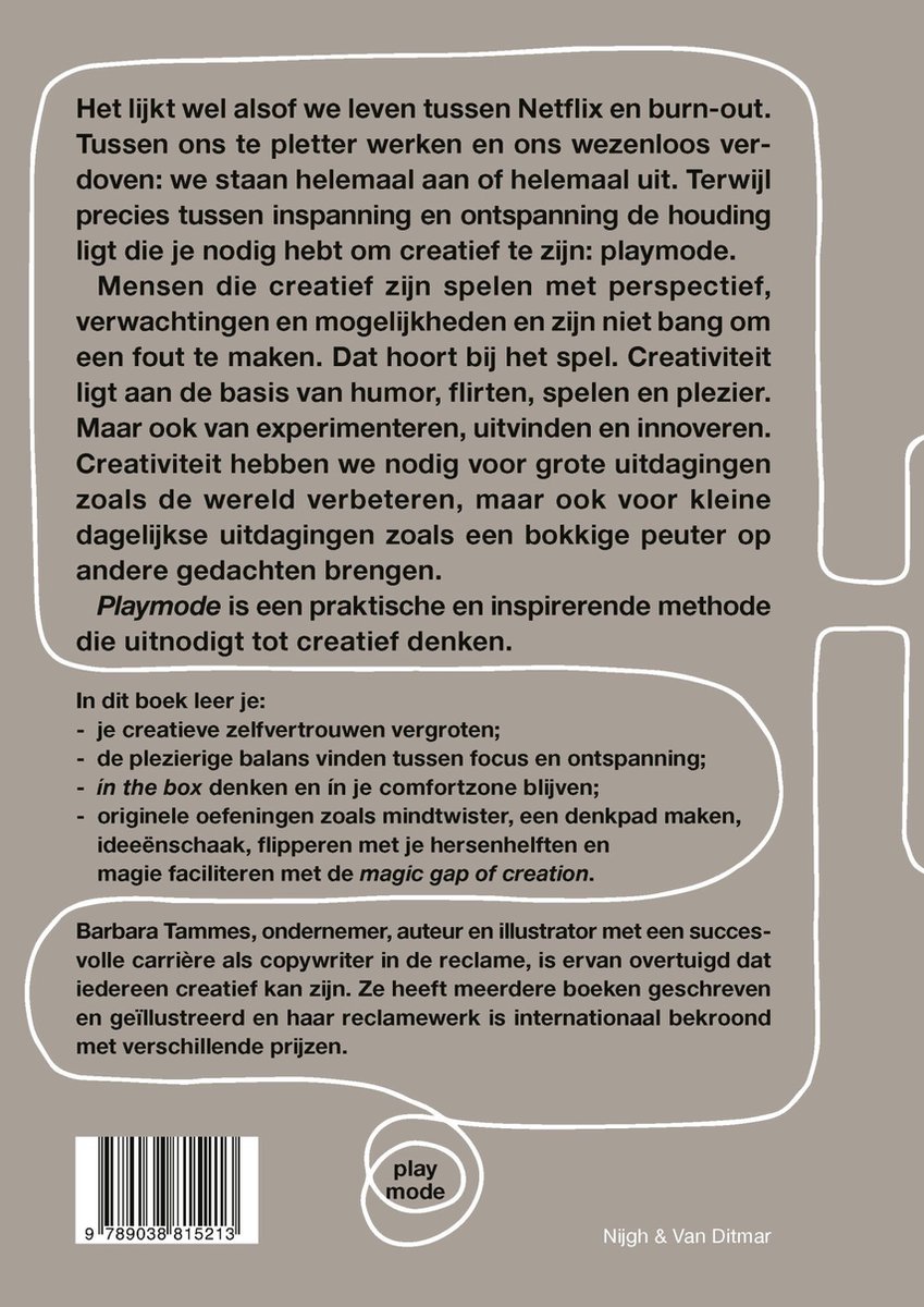 Playmode - back cover