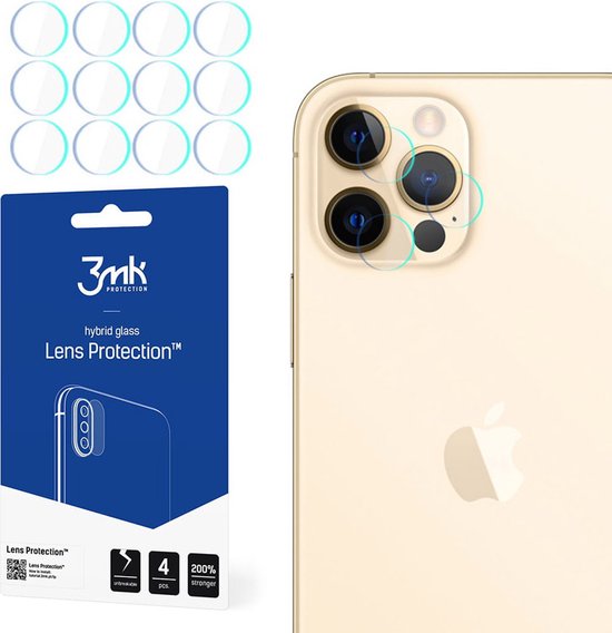 Glas d'objectif d'appareil photo Apple iPhone 13 Pro - Protection d'objectif 3mk